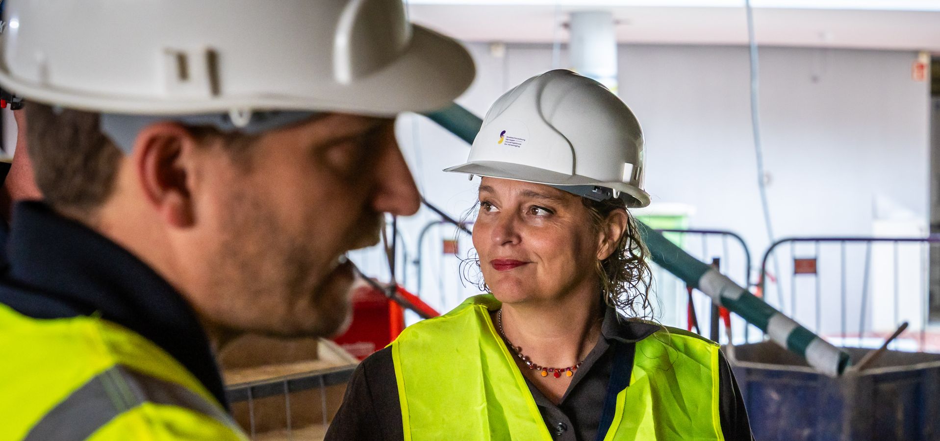 Eva's Rondje - op de bouwplaats!